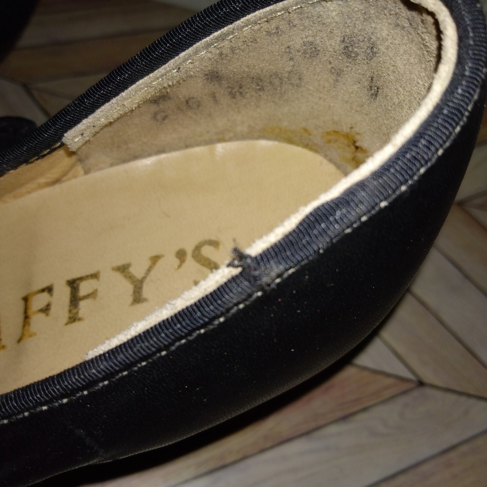 Vtg Taffy's Tap Shoes Size 7.5 Big Girl - Picture 8 of 12